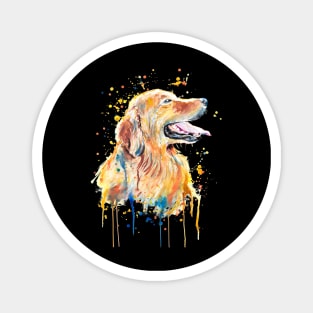 Yellow Labrador Dog Magnet